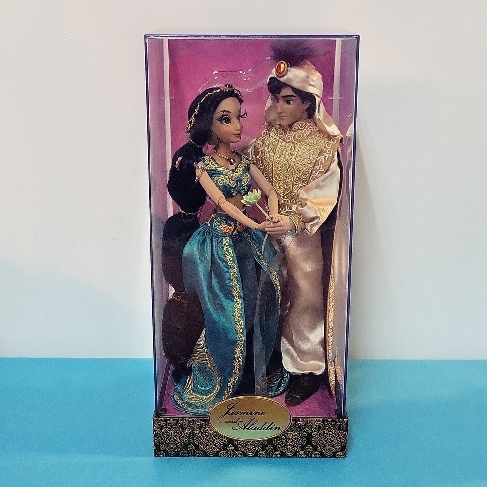 Disney Limited 6000 Worldwide Fairytale Designer Collection Jasmine And Aladdin